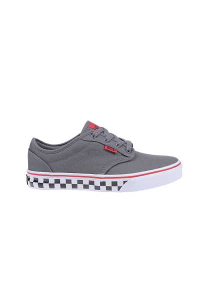 Online Store Vans Atwood - Grigio Bambini Moda Skate Scarpe (X6218)